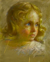 Portret młodej dziewczyny
